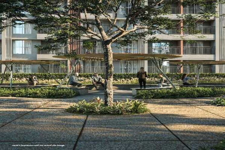 Garden, godrej-evergreen-square 2 Bedroom 645 Sq.Ft. Apartment In Hinjewadi Phase 3 Pune 9191421