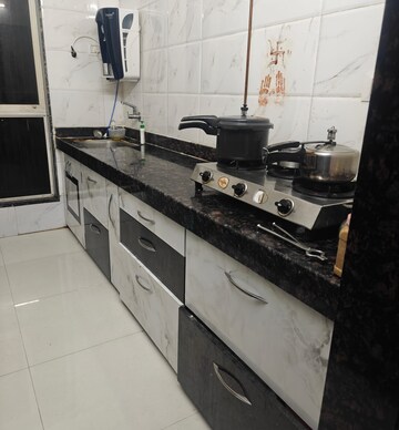 Kitchen in 2 BHK Apartment at Gurukrupa Marina Enclave, Malad West – for Rent