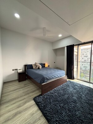 Living Room in 3 BHK Apartment at Rustomjee Paramount, Khar West – for Sale