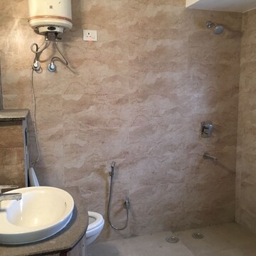 Bathroom in 3 BHK Apartment at East Of Kailash – for Rent