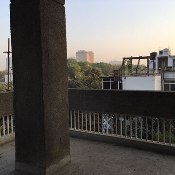 Balcony in 3 BHK Apartment at East Of Kailash – for Rent