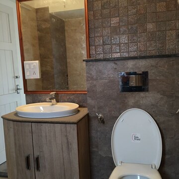 Bathroom in 3 BHK Apartment at East Of Kailash – for Rent
