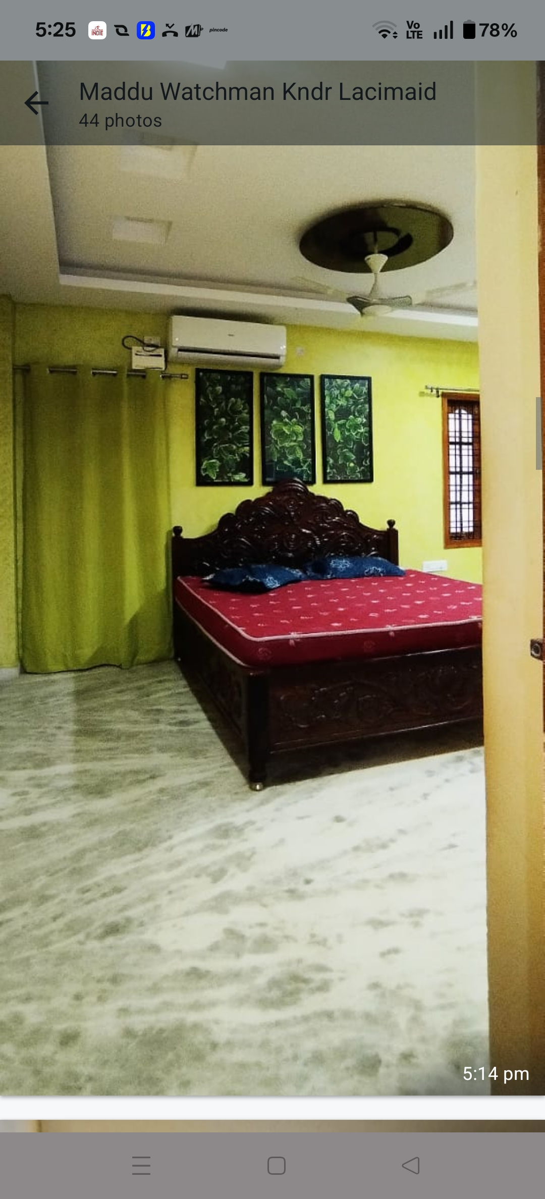 3 BHK + Pooja Room Apartment For Rent in Muthas Residency 