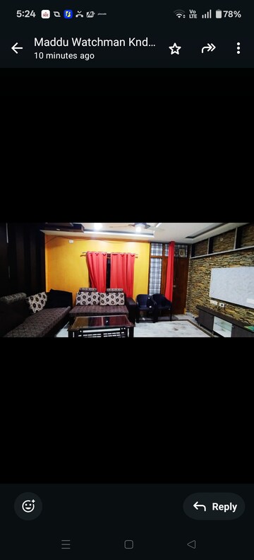 Bedroom in 3 BHK Apartment at Kondapur – for Rent