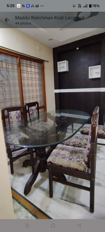 Staircase in 3 BHK Apartment at Kondapur – for Rent