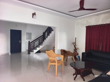 Living Room in 4 BHK Villa at Mannanthala – for Sale