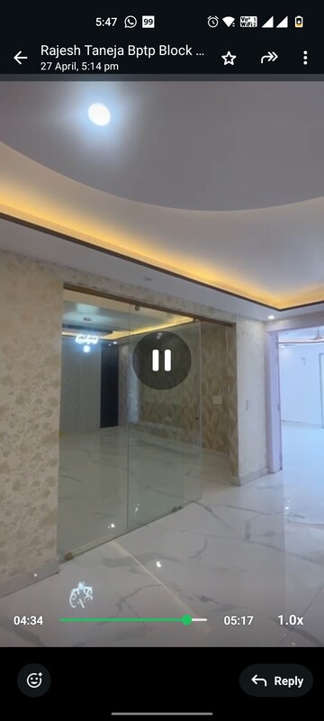 Building Lobby in 4 BHK Builder Floor at BPTP District Phase 2, Sector 84 – for Rent