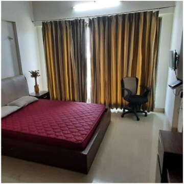 Living Room in 4 BHK Apartment at Yayati CHS, Seawoods – for Rent