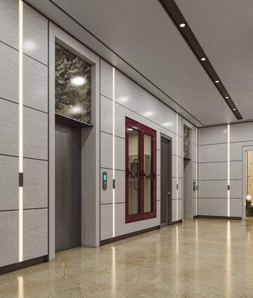 Building Lobby in 3 BHK Apartment at Sector 48 – for Sale