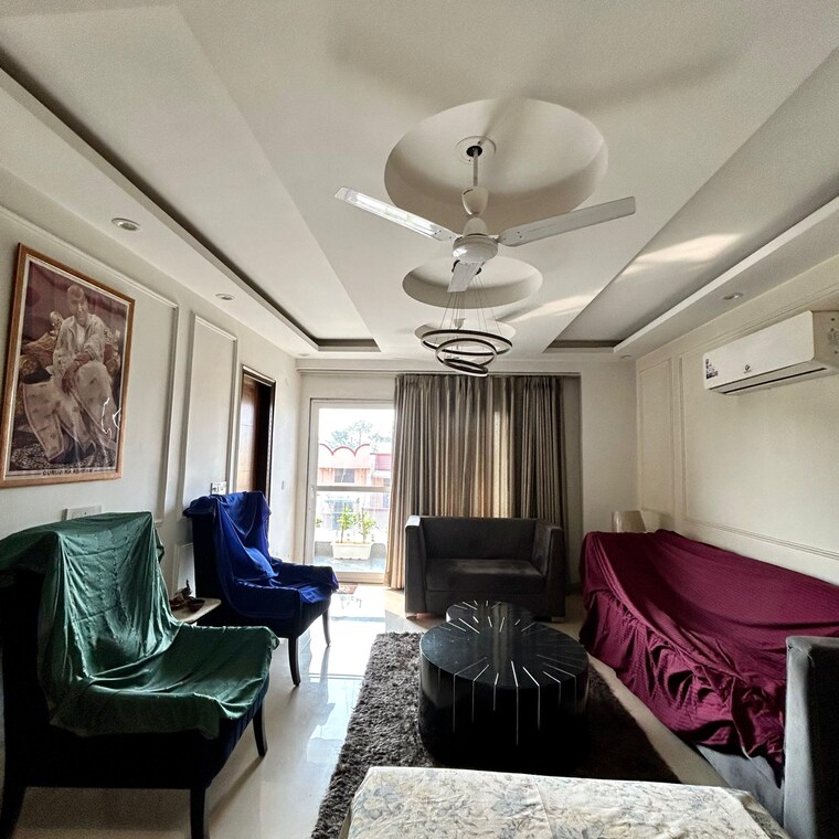 Bedroom, awho-apartments 3 Bedroom 3800 Sq.Ft. Builder Floor In Sector 52 Gurgaon 9191677