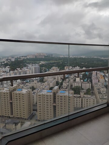 Staircase in 2 BHK Apartment at Nanded City Pancham, Nanded – for Rent