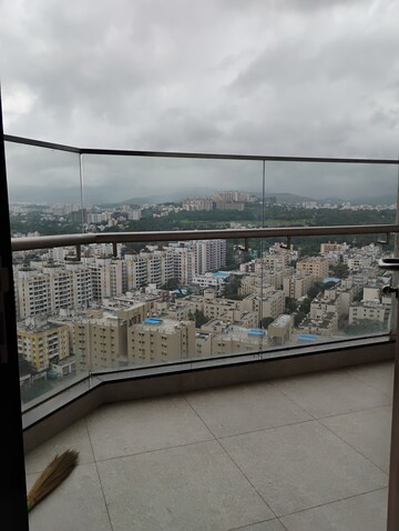 Balcony in 2 BHK Apartment at Nanded City Pancham, Nanded – for Rent