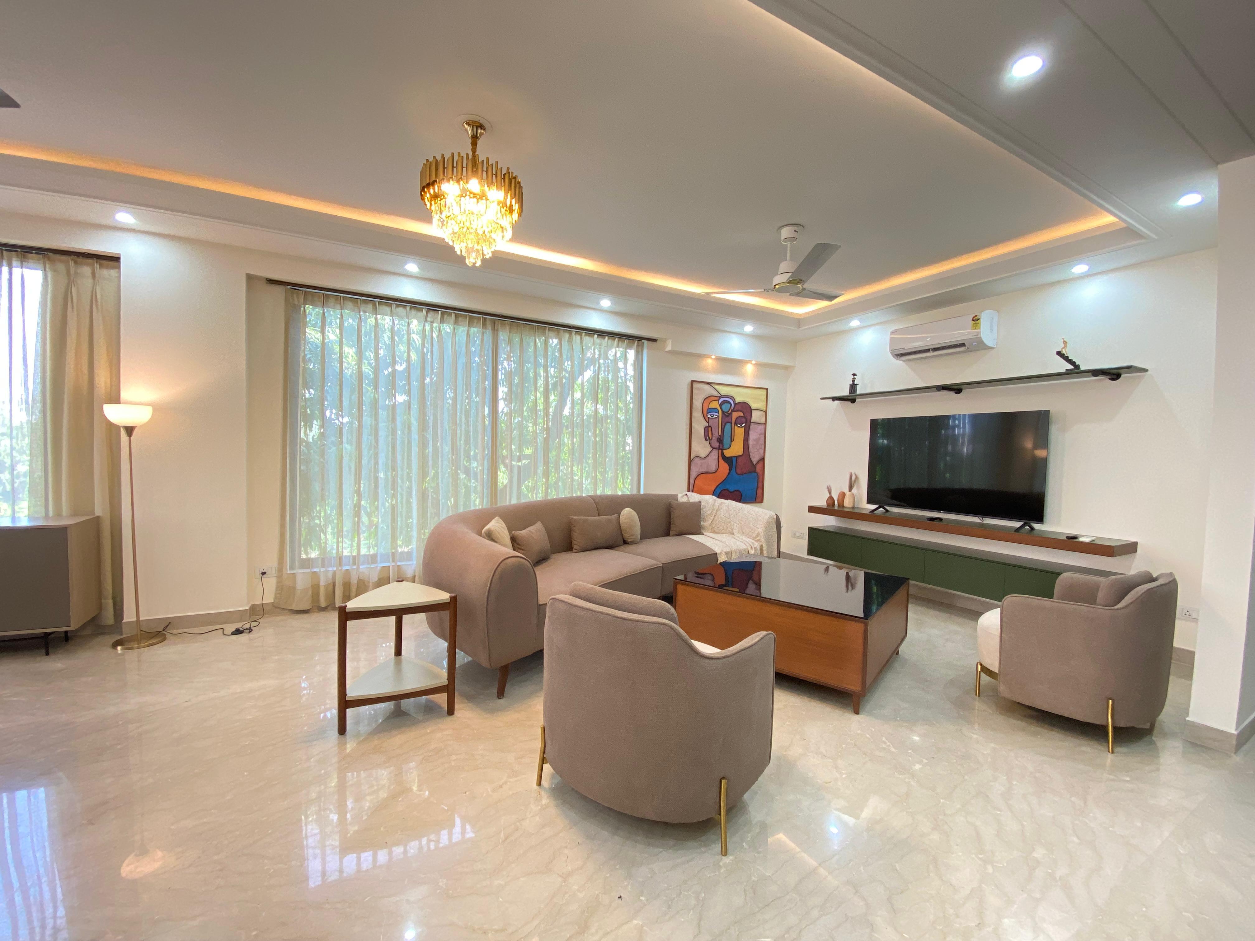 4 BHK + Servant Room Builder Floor For Rent in Anand Niketan