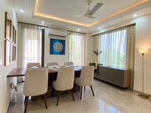 Dining Room in 4 BHK Builder Floor at Anand Niketan – for Rent