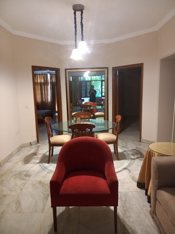 Living Room in 3 BHK Builder Floor at Defence Colony – for Rent