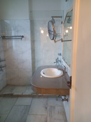 Bathroom in 3 BHK Builder Floor at Defence Colony – for Rent