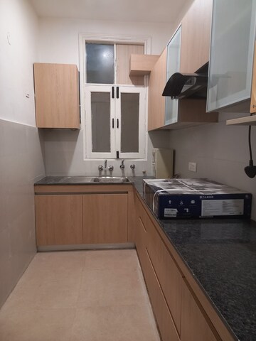 Kitchen in 3 BHK Builder Floor at Defence Colony – for Rent
