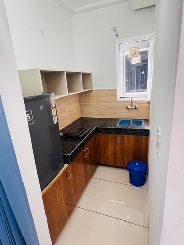 Kitchen in Studio Builder Floor at Sector 48 – for Rent