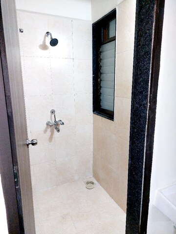 Bathroom in 1 BHK Apartment at Rustomjee Avenue L1, Virar West – for Rent