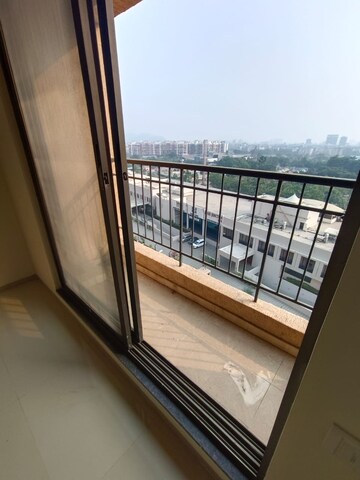 Balcony in 1 BHK Apartment at Rustomjee Avenue L1, Virar West – for Rent