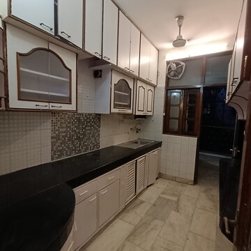 Kitchen in 3.5 BHK Builder Floor at Nehru Enclave – for Rent