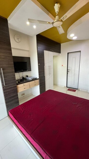 Bedroom in 1 RK Apartment at Kopar Khairane Sector 2 – for Rent