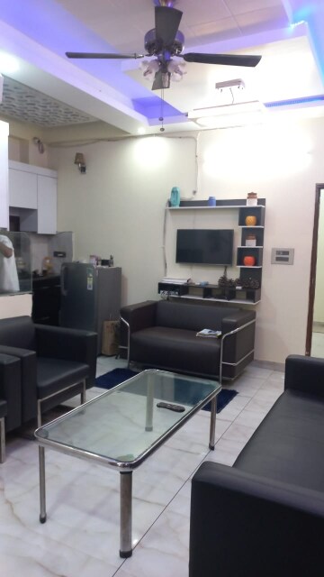 Living Room in 2 BHK Builder Floor at Milestone 32nd Avenue, Sector 15 – for Rent