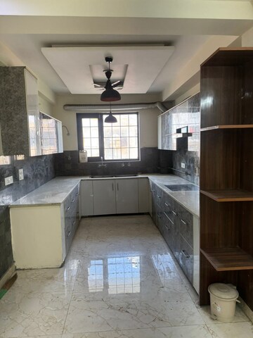Kitchen in 3 BHK Builder Floor at Green Fields Colony – for Rent