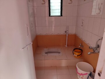 Bathroom in 2 BHK Apartment at Swami Narayana Society, Sinhagad Road – for Sale