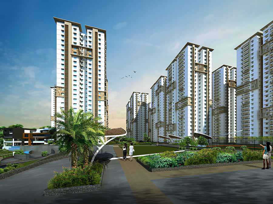 3 BHK + Pooja Room Apartment For Rent in Aparna Sarovar Zenith Nal