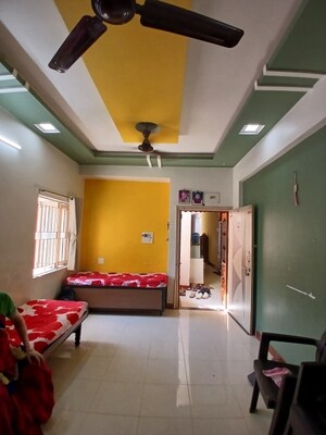 Living Room in 2 BHK Apartment at Chandkheda – for Sale