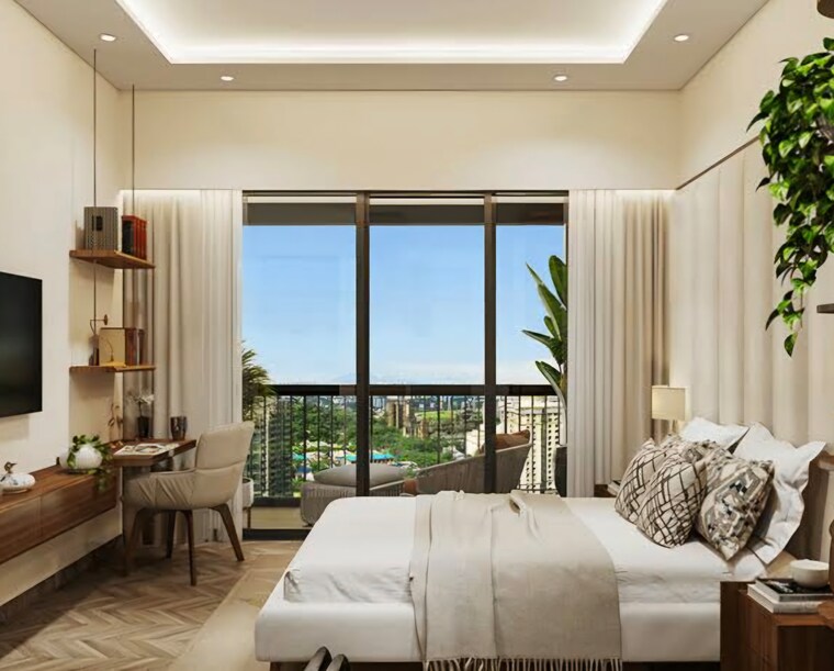 Bedroom, dynamix-luma 2 Bedroom 795 Sq.Ft. Apartment In Andheri East Mumbai 9191939