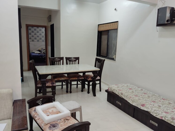 Living Room, krishna-kamal 2 Bedroom 900 Sq.Ft. Apartment In Pashan Sus Road Pune 9191964