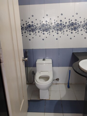 Bathroom in 3 BHK Apartment at Nanded Asawari, Nanded – for Rent