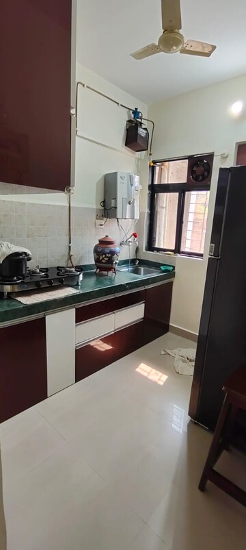 Kitchen in 1 RK Apartment at Prakruti Heights Haware City, Haware City – for Sale