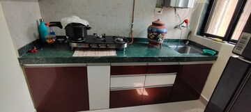 Kitchen in 1 RK Apartment at Prakruti Heights Haware City, Haware City – for Sale