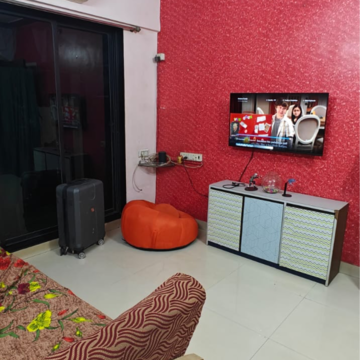 Living Room in 1 BHK Apartment at Shubh Heights, Tilak Nagar – for Rent
