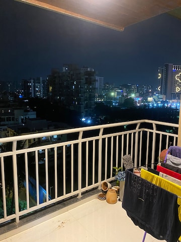 Balcony in 2 BHK Apartment at Prasun Sarvam, Kharadi – for Rent