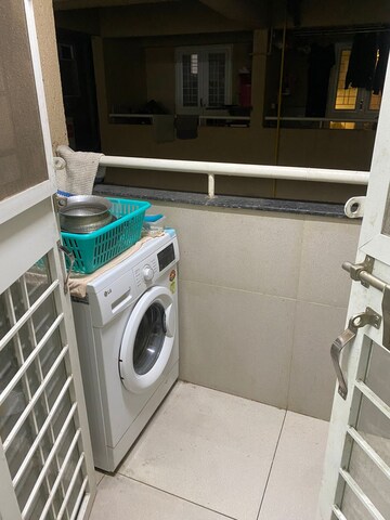 Balcony in 2 BHK Apartment at Prasun Sarvam, Kharadi – for Rent