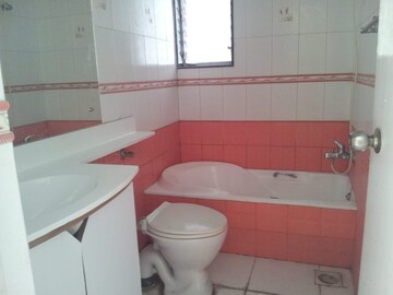 Bathroom in 3 BHK Villa at DNV Elite Empire, Balewadi – for Rent
