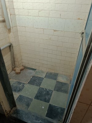 Bathroom in 1 BHK Villa at Upasana CHS Kandivali West, Kandivali West – for Sale