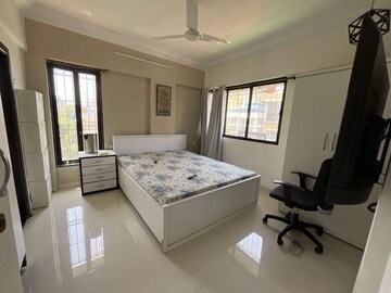 Living Room in 3 BHK Apartment at Sky Anchorage, Versova – for Rent