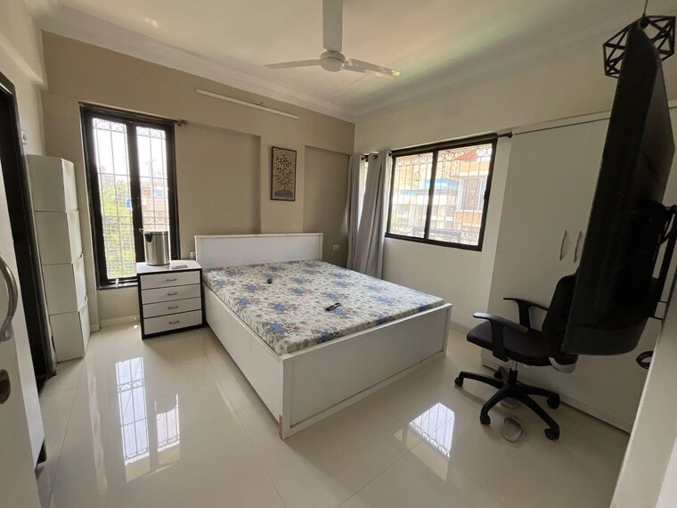 Living Room, sky-anchorage 3 Bedroom 1360 Sq.Ft. Apartment In Versova Mumbai 9192098