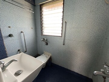 Bathroom in 3 BHK Apartment at Sky Anchorage, Versova – for Rent