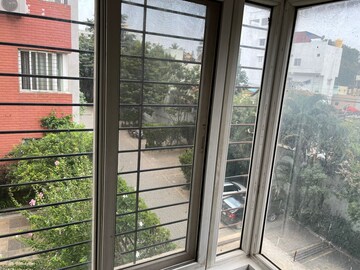 Balcony in 3 BHK Apartment at Abodh Valmark, Hebbal – for Rent