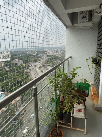 Balcony in 2 BHK Apartment at Rucha Stature, Dhayari – for Sale