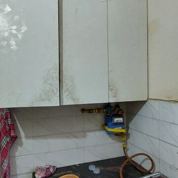 Kitchen in 1 RK Builder Floor at Govindpuri – for Rent
