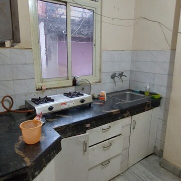 Kitchen in 1 RK Builder Floor at Govindpuri – for Rent