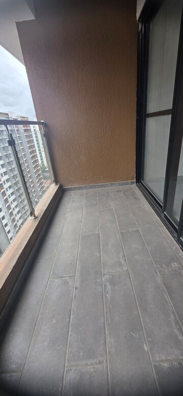 Balcony in 2.5 BHK Apartment at Unique Youtopia, Kharadi – for Rent