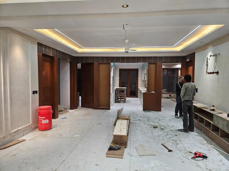 Living Room, shalimar garden 2 Bedroom 900 Sq.Ft. Builder Floor In Shalimar Garden Ghaziabad 9192233